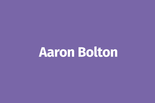 Aaron Bolton