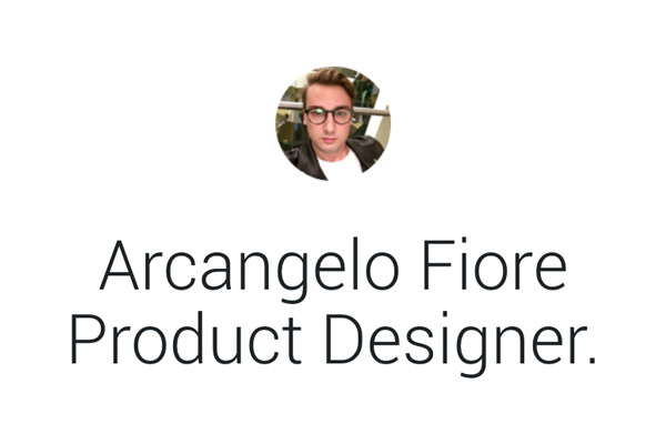 Arcangelo Fiore - Ux/Ui Designer