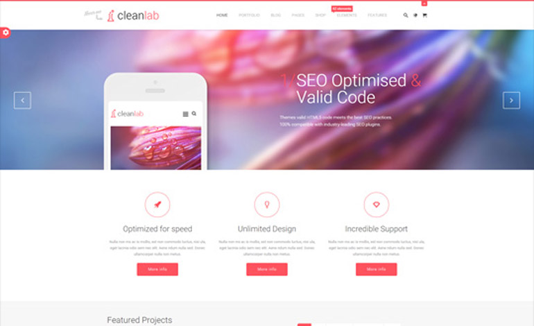 CleanLab  Creative Multi Purpose WordPress Theme