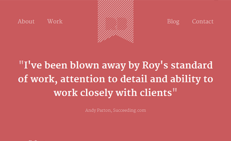 Roy Barber - Freelance Designer