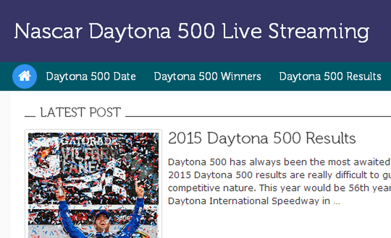 Daytona 500 Live 