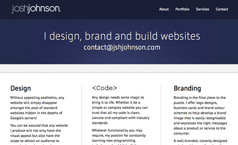 Josh Johnson Web Design