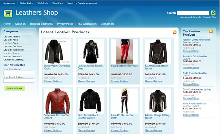 leathers shop