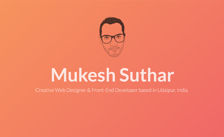 Designer Mukesh Suthar