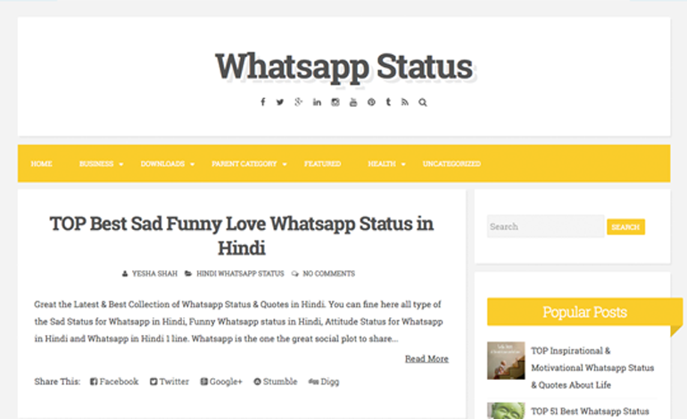 Sad Status for Whatsapp in Hindi