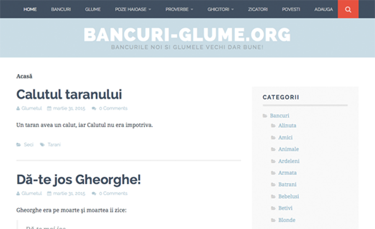 Bancuri Glume