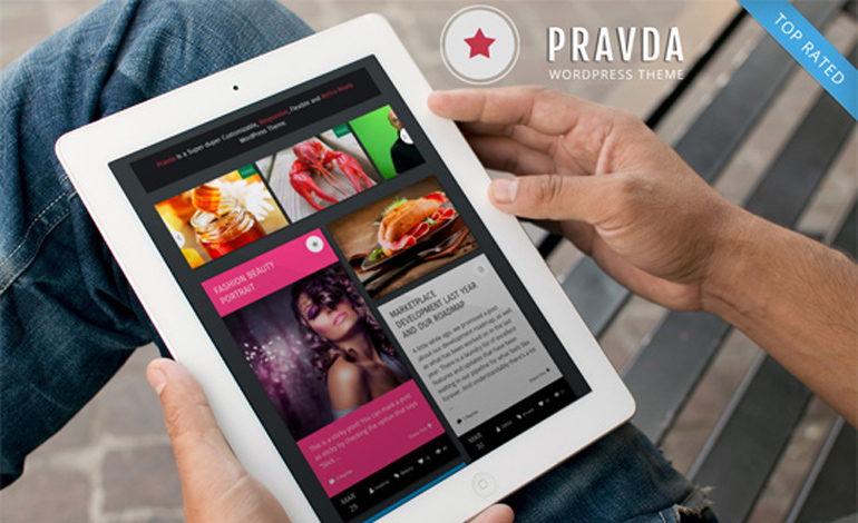 Pravda Responsive WordPress Blog Theme