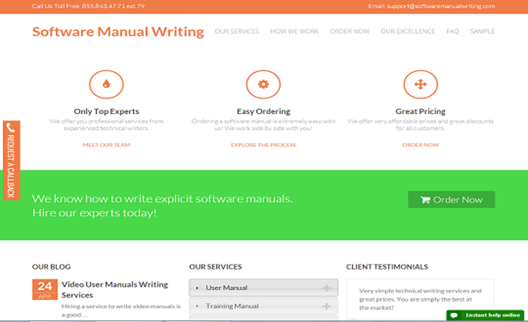 Software Manual Writing