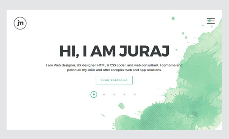 Web designer Juraj Molnar