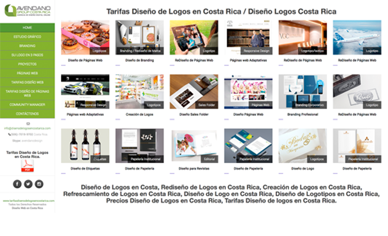 tarifas de diseno de logos en costa rica