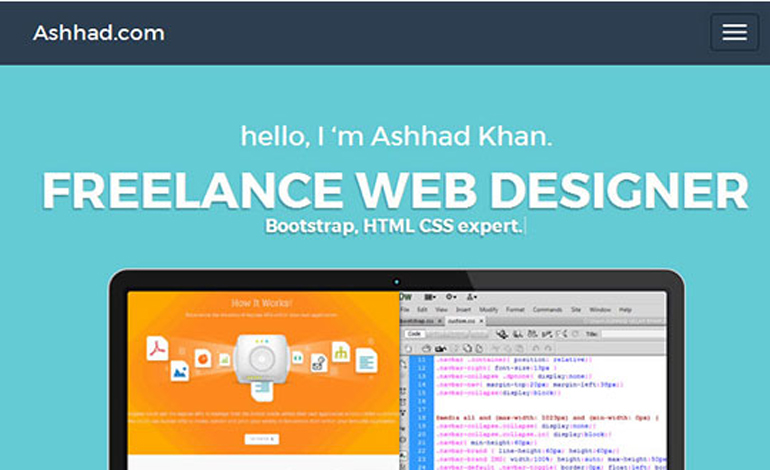 Freelance Website Designer from Karachi