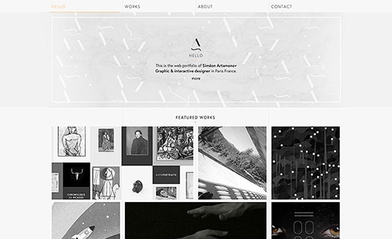 Simeon Artamonov Digital design and web