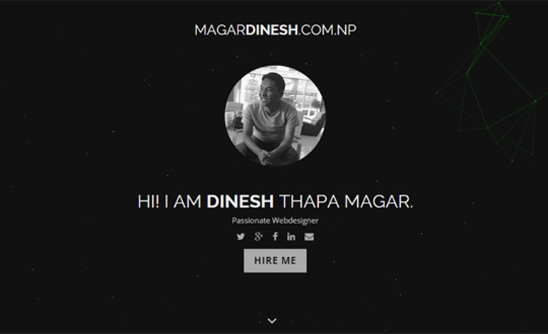 Dinesh Thapa Magar Web Designer