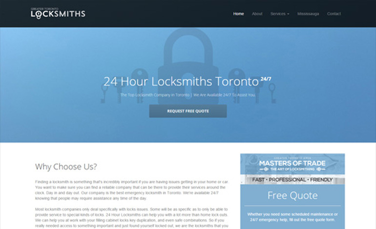 24 Hour Locksmith Toronto