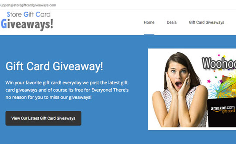 Store Gift Card Giveaways