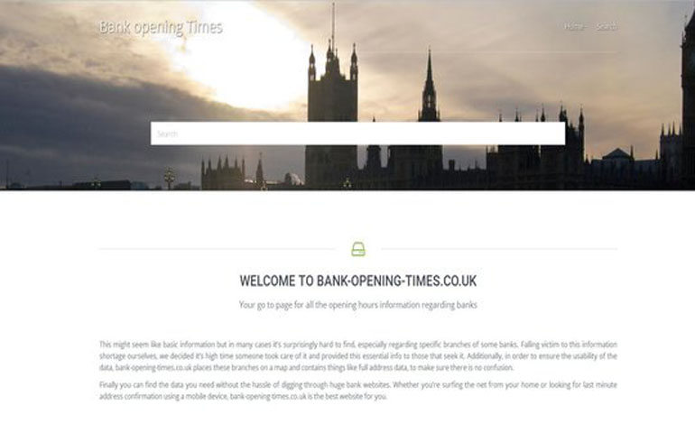 Bank Opening Times