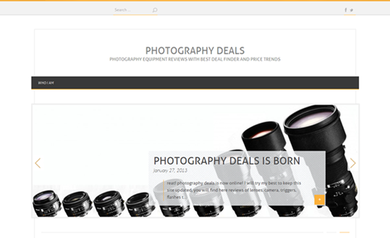 Photography deals