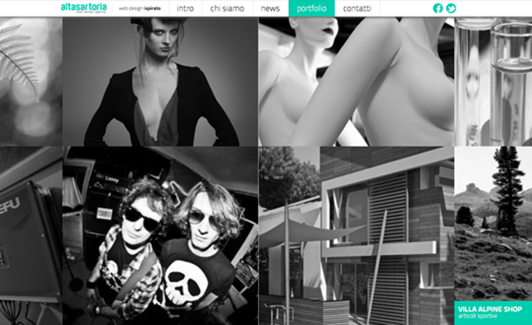 Alta Sartoria web design agency