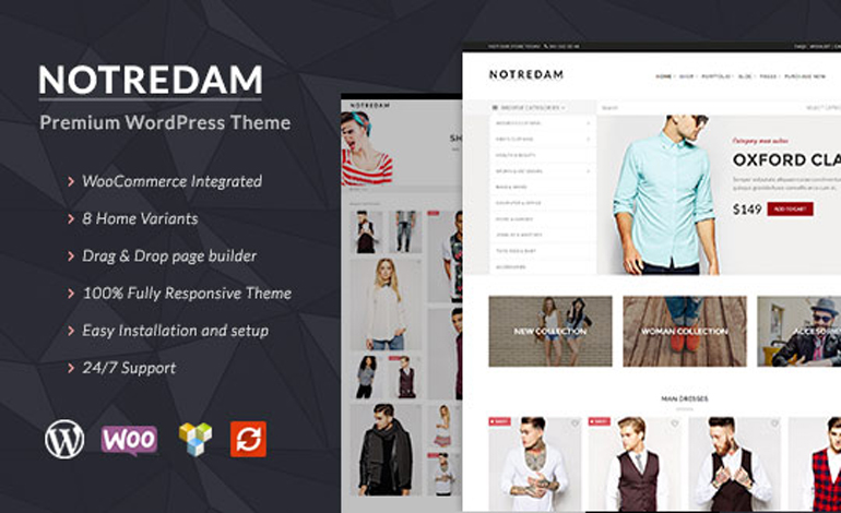 Notredam Premium WooCommerce Theme