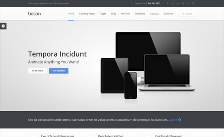 Boson Multipurpose wordpress theme