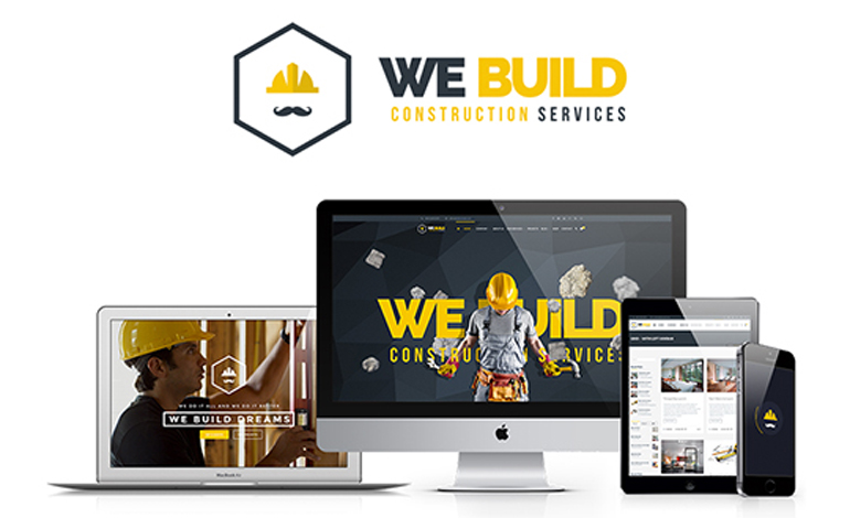 We Build  Construction  Building WP Theme