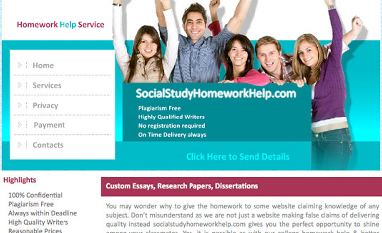 Social Study Homework Help