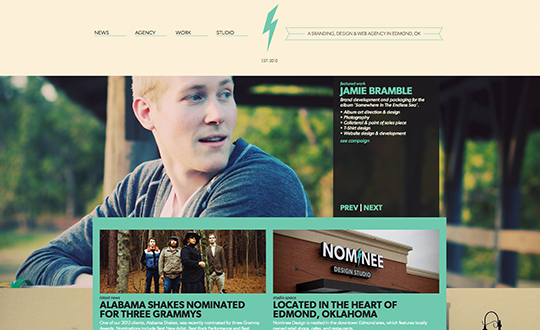 Nominee Design Studio Site