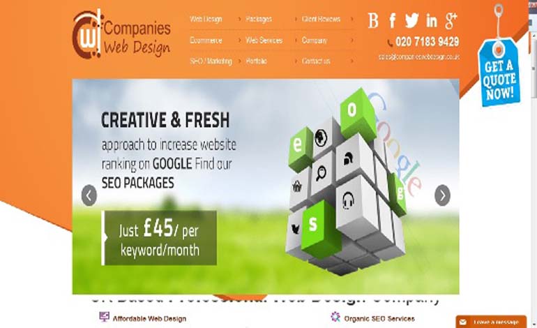 Companies Web Design