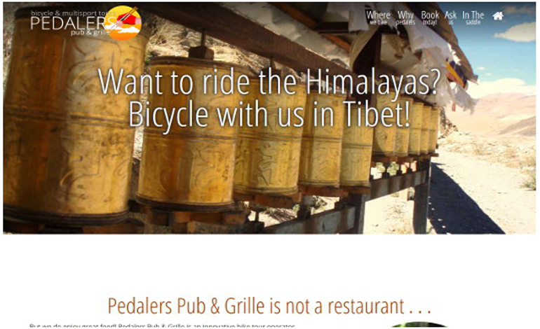 Pedalers Pub and Grille bike tours