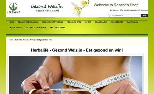 Herbalife - Gezond Werlzijn