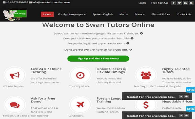 SwanTutorsOnline Pvt Ltd
