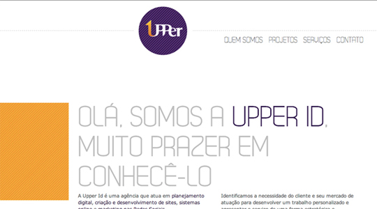 Criação de Sites Upper ID