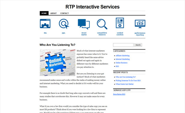 RTP Interactive Services