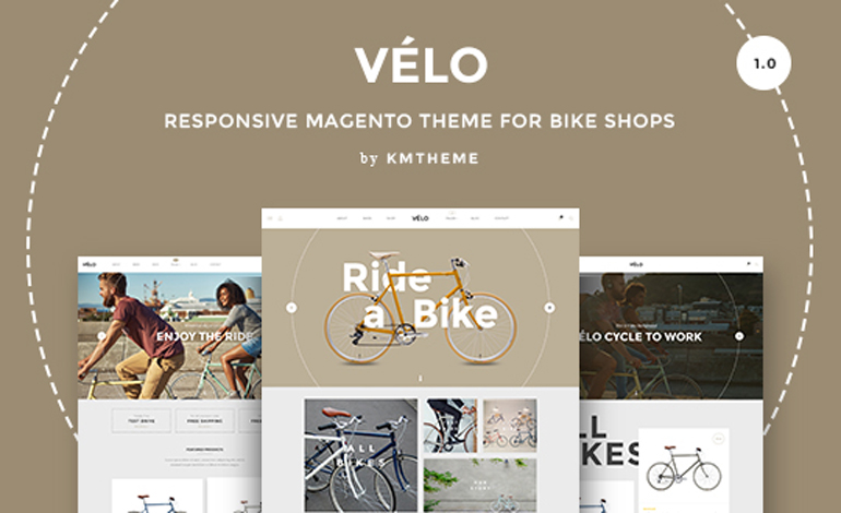Velo Magento Theme for Bike Shops