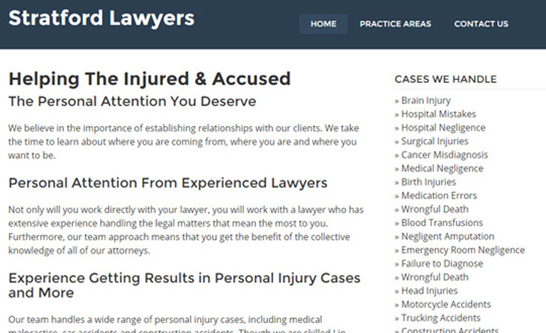 Stratford Injury Lawyers