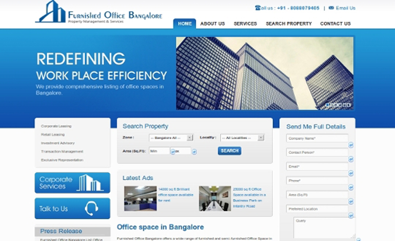 Furnished office Bangalore