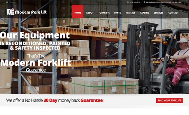 Modern Forklift
