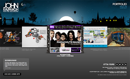 John Kavanagh Freelance Fron End Web Developer