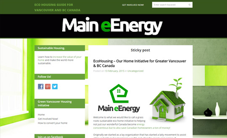 Eco Housing Initiative for Greater Vancouver