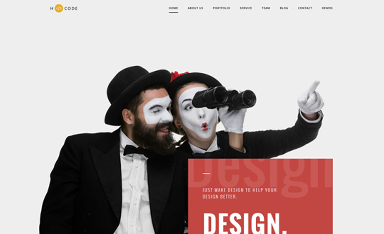 H Code Responsive And Multipurpose WordPress Theme