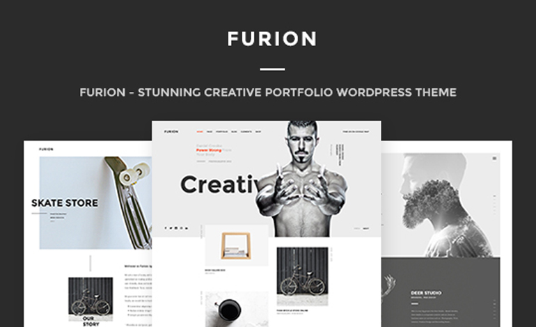 Furion Creative Portfolio WordPress Theme