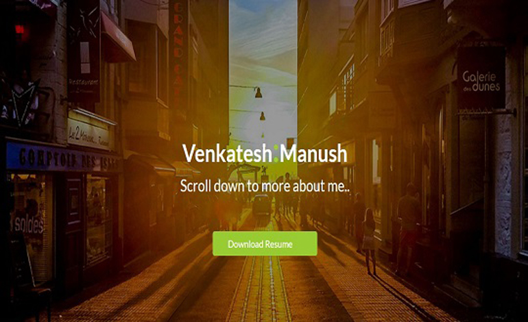 Manush Resume