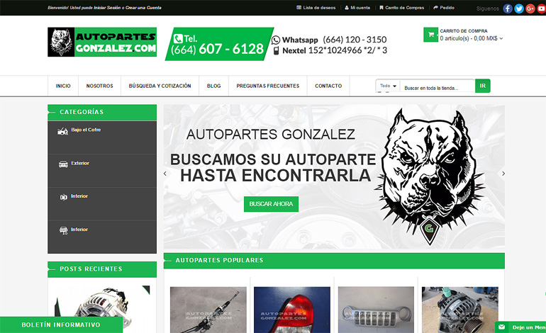 Autopartes Gonzalez