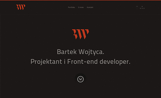 Bartek Wojtyca. Designer & Front end developer