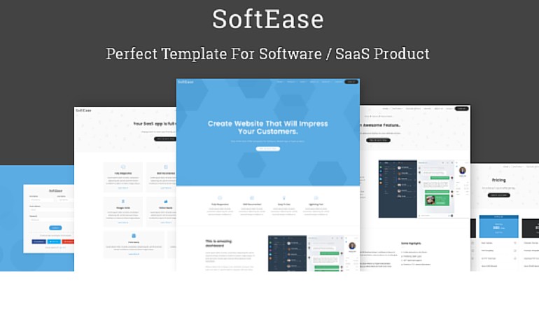 SoftEase Multipurpose SaaS Product Template