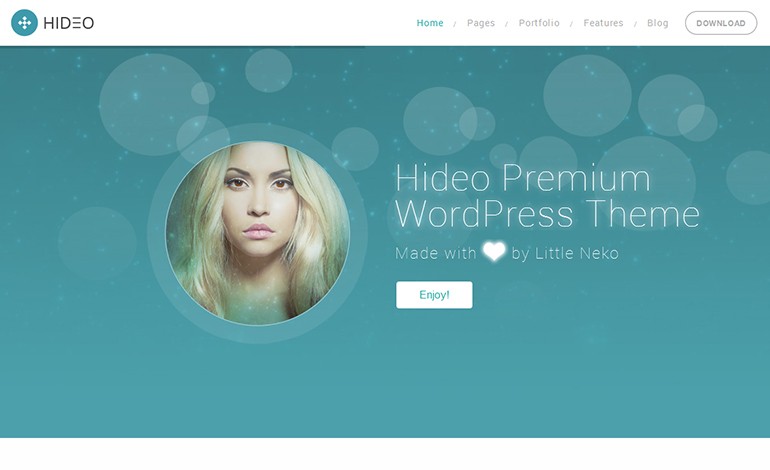 Hideo Business WordPress theme