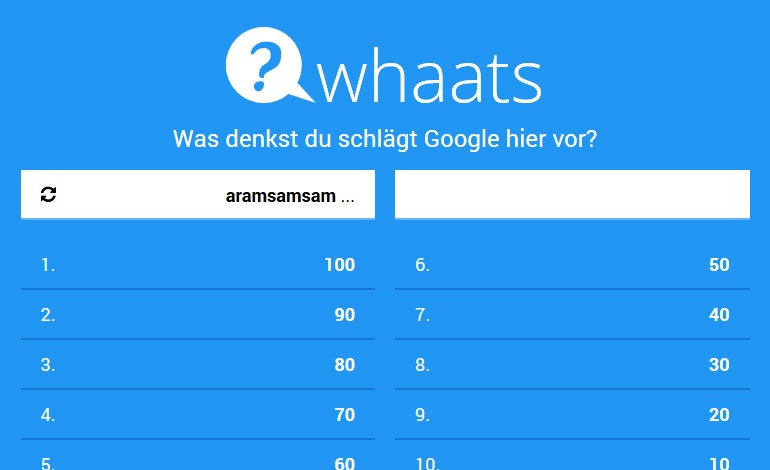 Was Denkst Du Schlagt Google Vor Whaats Iris Movies Youtube