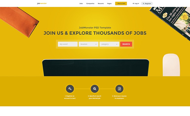 Jobmonster Job Board WordPress Theme