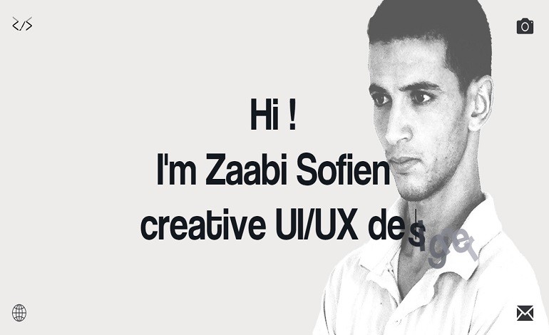 Sofien Zaabi creative designer and Web Developper