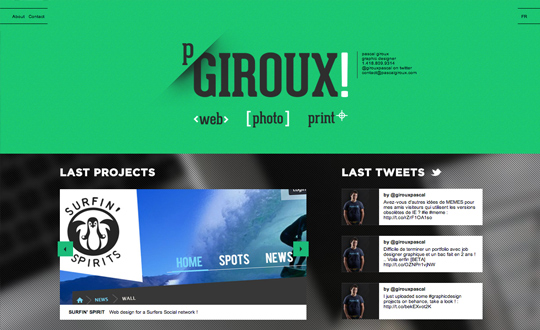 Pascal Giroux Graphic Designer